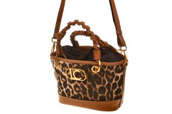 Hispanitas shopper schoudertas goud brons