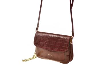 Lola Casademunt kleine schoudertas panterprint met lange band