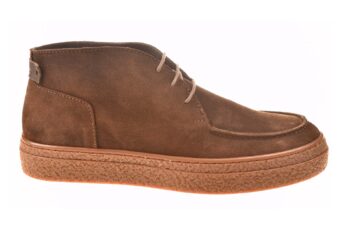 Kebo halfhoge veterschoen bruin suede
