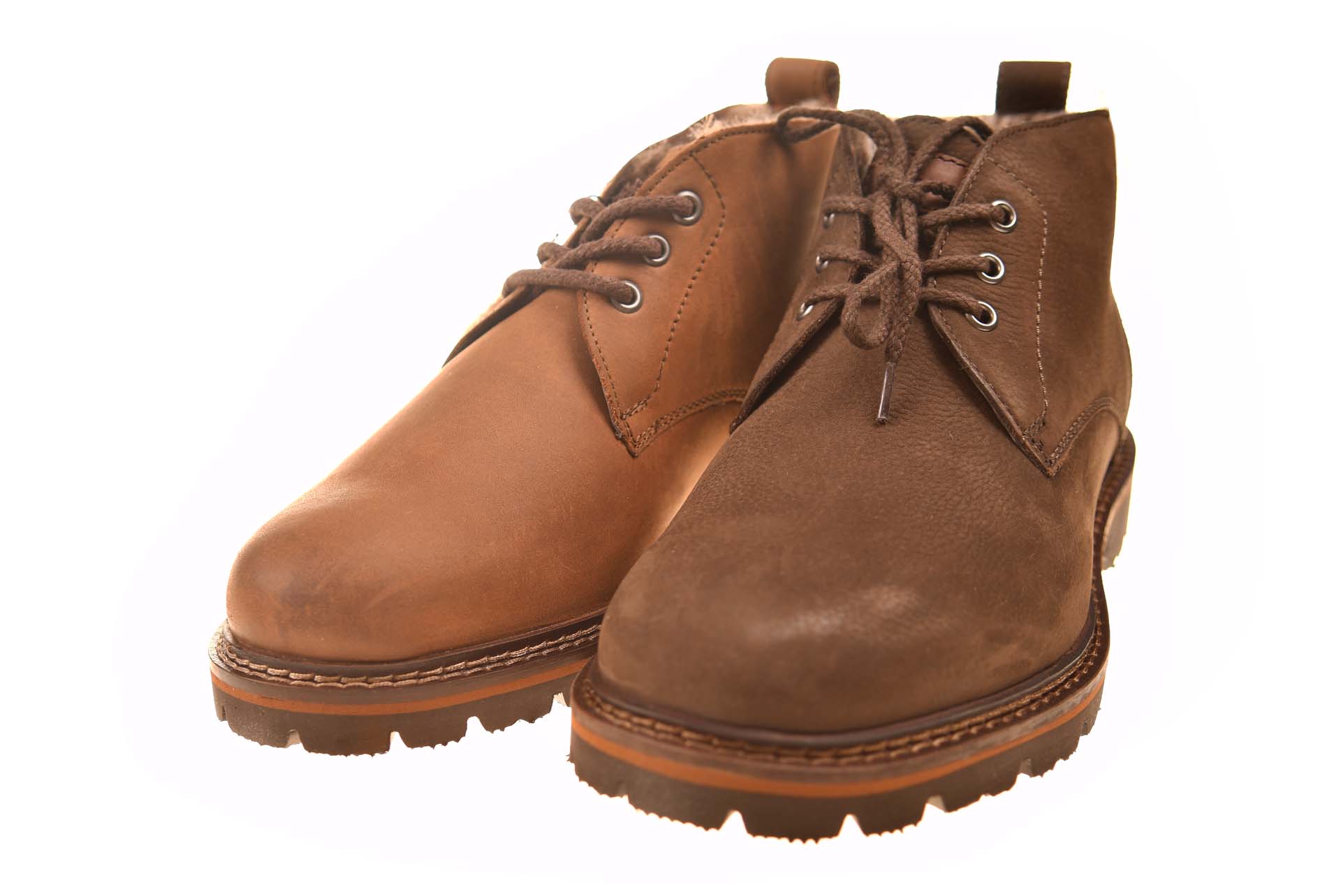 Sioux vachtgevoerde boot leer bruin - Afbeelding 3
