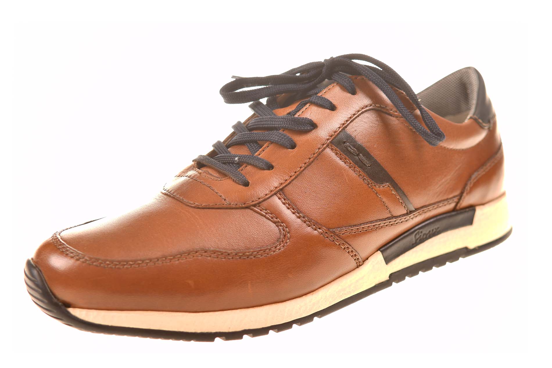 Sioux sneaker cognac leer - Afbeelding 2