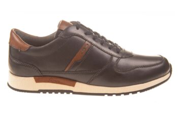 Sioux sneaker blauw leer