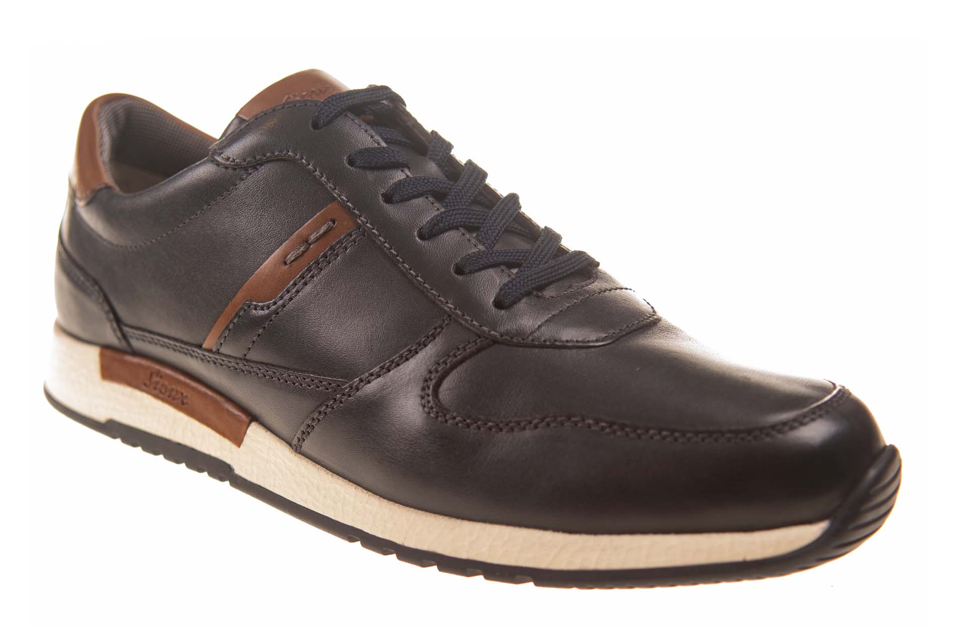 Sioux sneaker blauw leer - Afbeelding 2