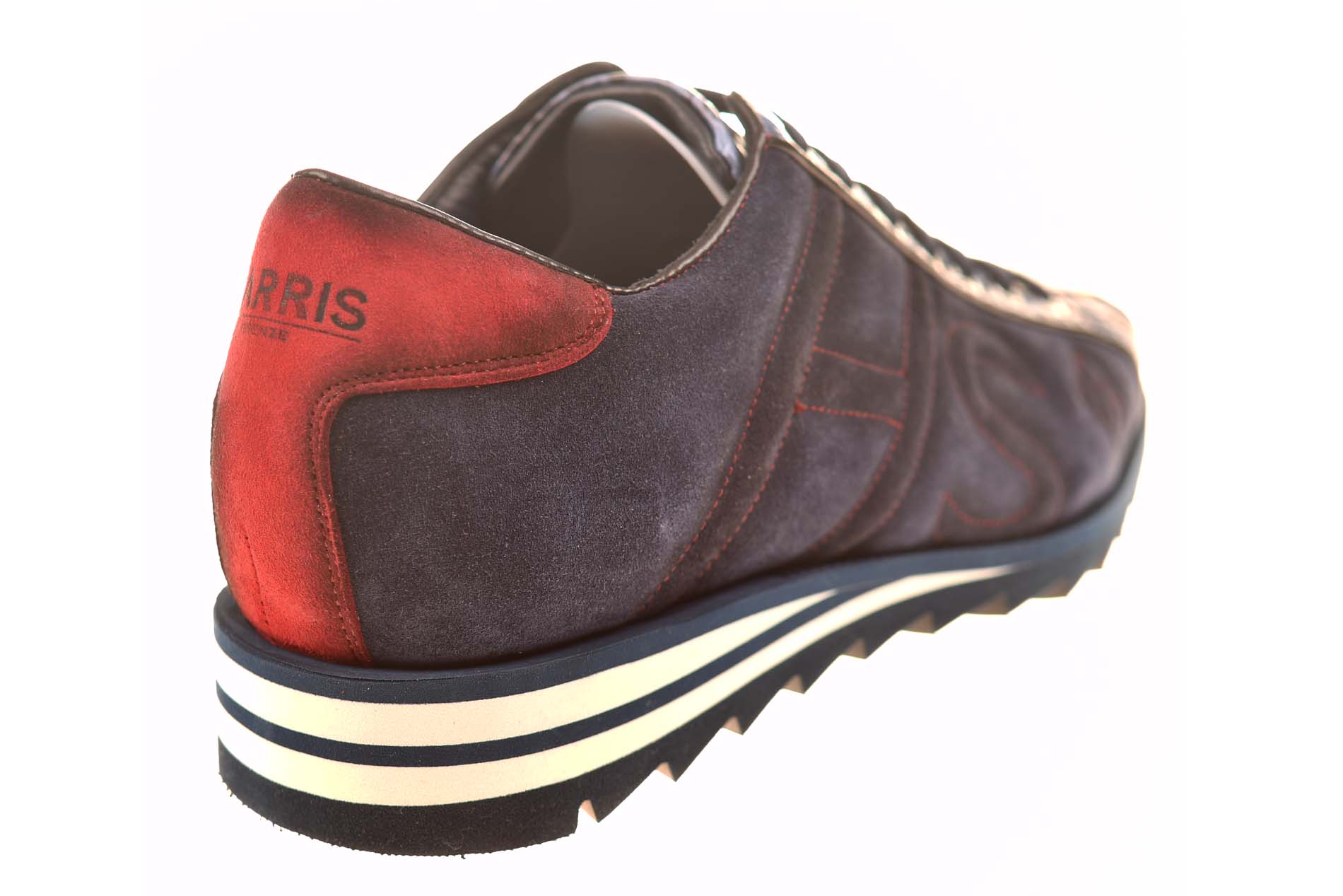 Harris veterschoen blauw suede - Afbeelding 3