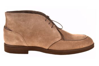 Greve veterboot taupe suede lichtgewicht