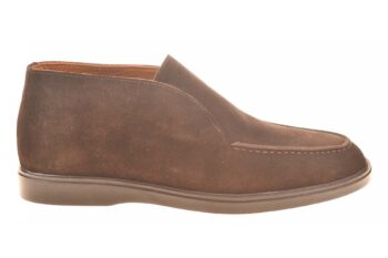 San Rossini halfhoge instapper bruin suede