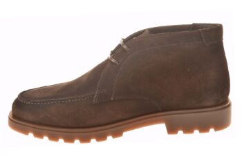 Girorgio stoere veterboot met profielzool bruin suede