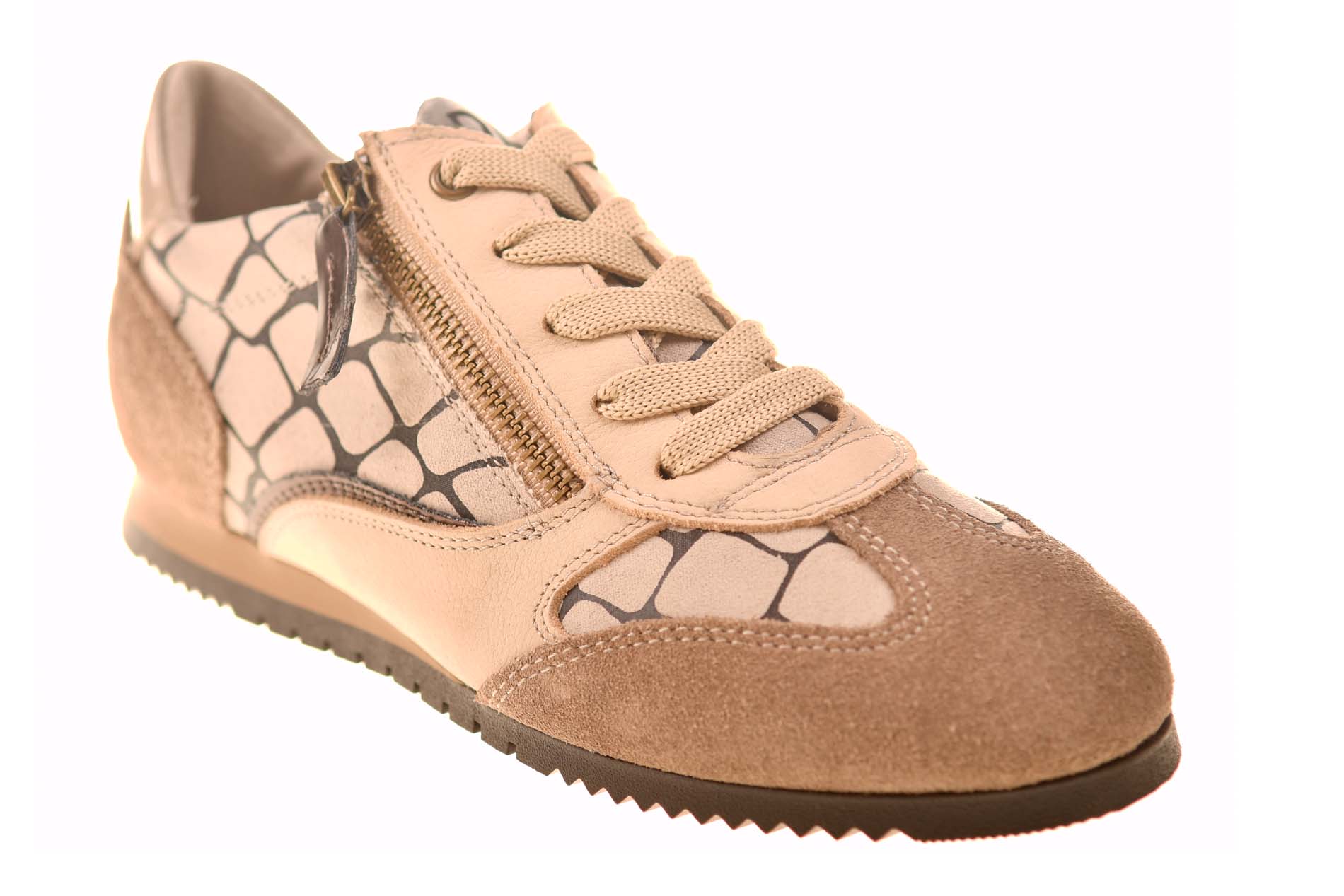 DL Sport sneaker giraffeprint beigetinten - Afbeelding 2