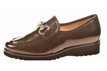 Hassia loafer bruin lak