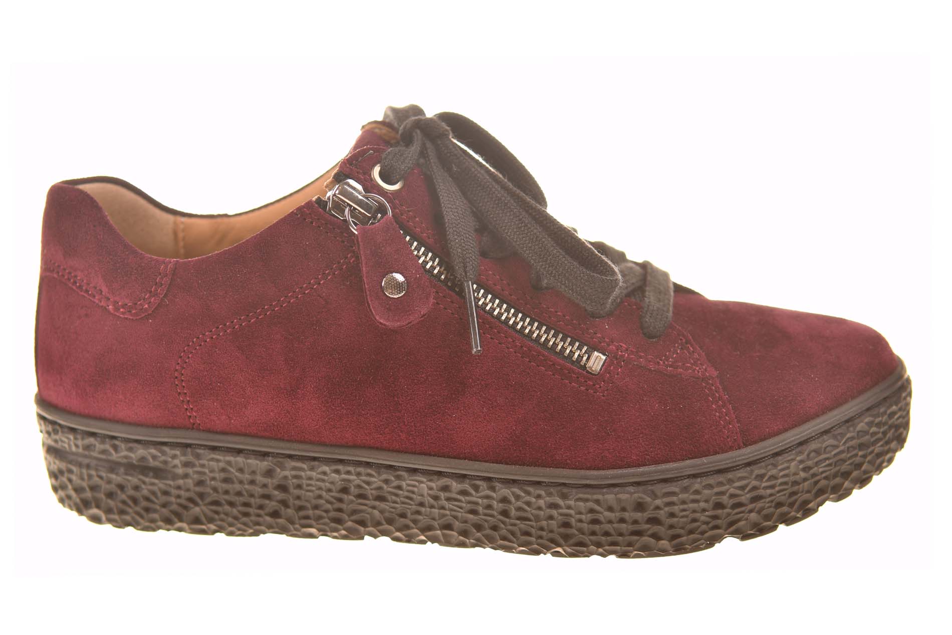 Hartjes veterschoen bordeaux suede
