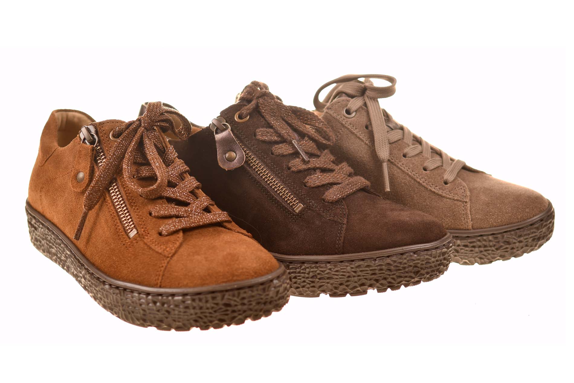 Hartjes veterschoen bordeaux suede - Afbeelding 3