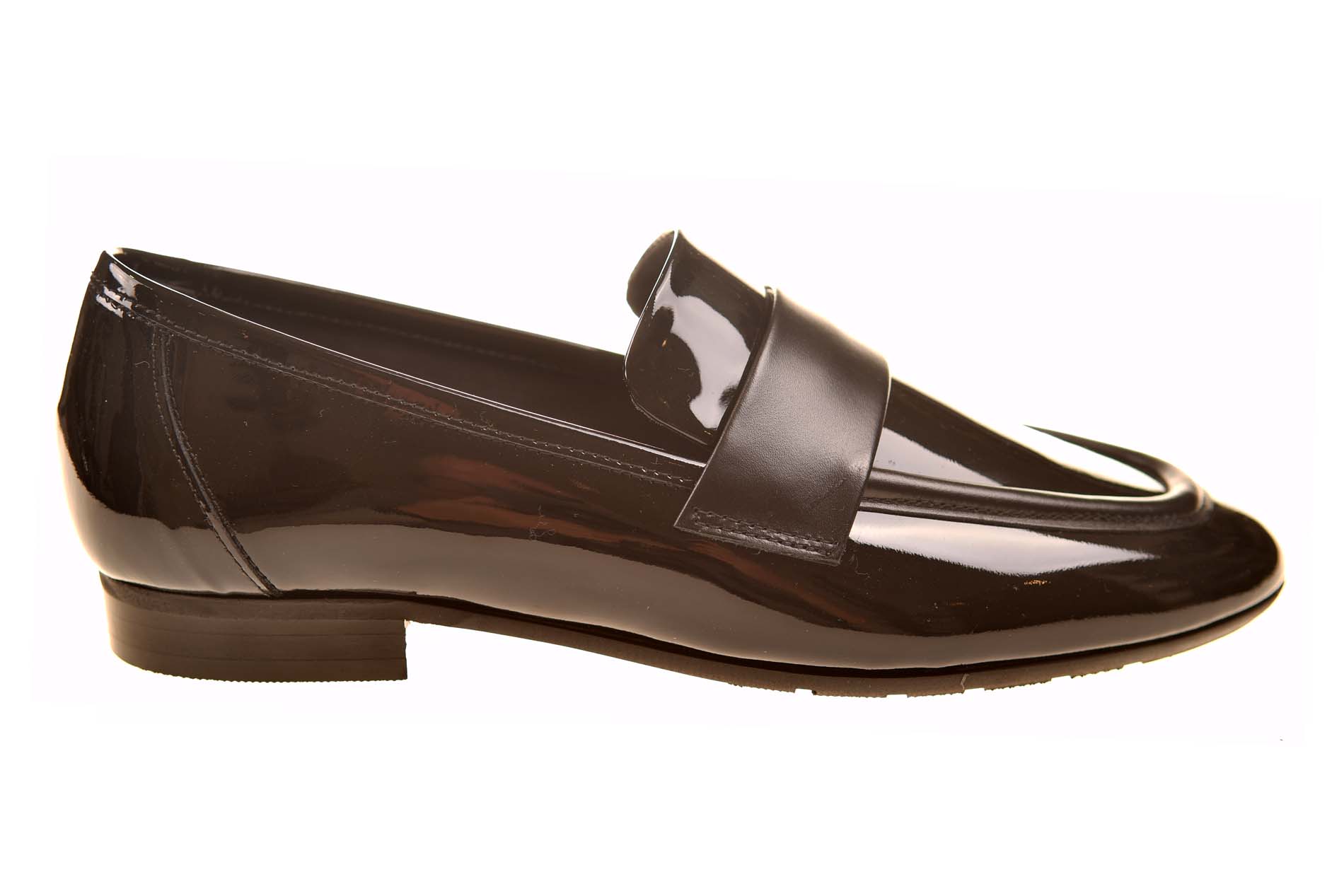 Paulette loafer zwart lakleer