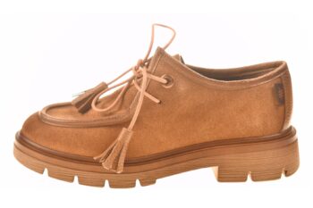 Hispanitas veterschoen cognac suede