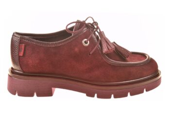 Hispanitas veterschoen bordeaux suede