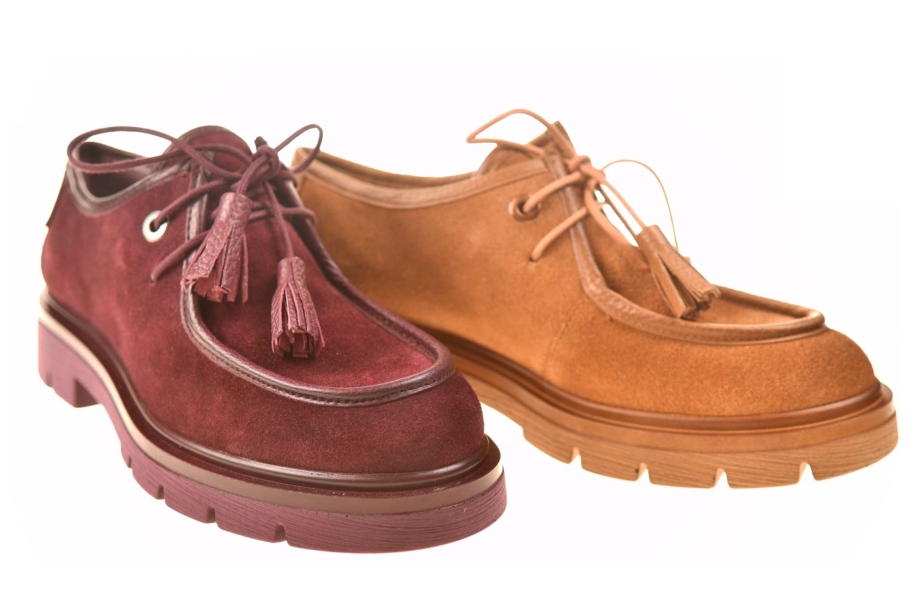 Hispanitas veterschoen bordeaux suede - Afbeelding 3