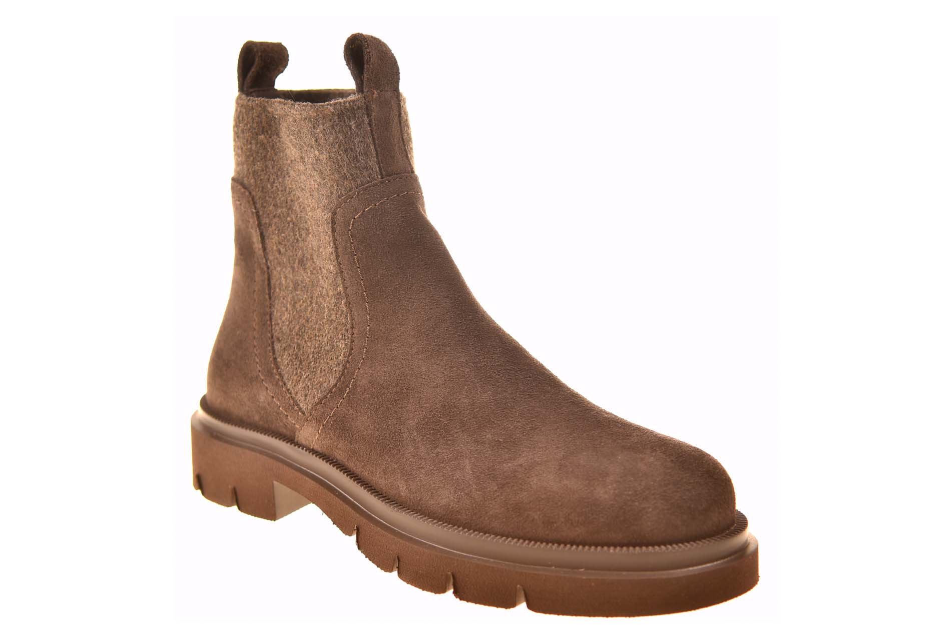 San Rossini chealseaboot bruin nubuck - Afbeelding 2
