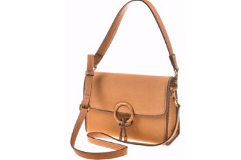 Hispanitas schoudertas cognac suede